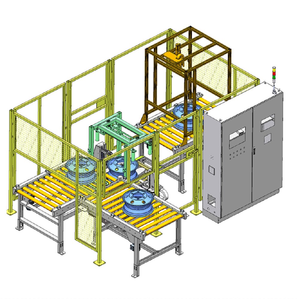 Máquina de equilibrio totalmente automática para perforación vertical vertical