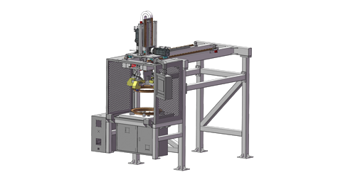 Automobile Rim Retaining Ring Automatic Fitting Machine