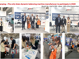 EMO 2023 JP Balancing Machine Hall 6 C89