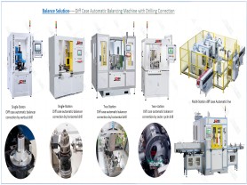 Multi Station Diff Case Automatic Balancing Machine Line