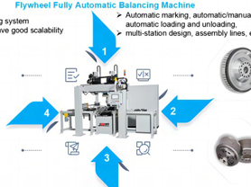 La máquina equilibradora automática del volante automático garantiza la estabilidad del volante