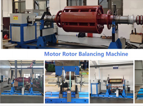 Máquinas equilibradoras dinámicas de rotor de motor eléctrico JP