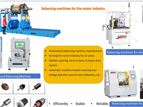Precio de la máquina equilibradora dinámica de rotores de motor JP Electric de hasta 125 toneladas