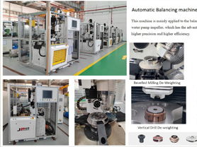Balanceadoras Automáticas de Impulsores de Bombas