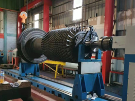 Máquinas equilibradoras de rotor de turbina de gas de 20 toneladas