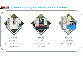 Máquina equilibradora automática de cigüeñal para V6, V8, V10, V12, V4